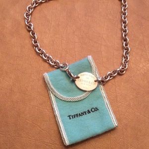 Tiffany Oval Tag Choker